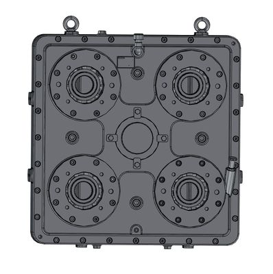 1200HP Pump Drive One Input Four Outputs 890kW Transfer Case